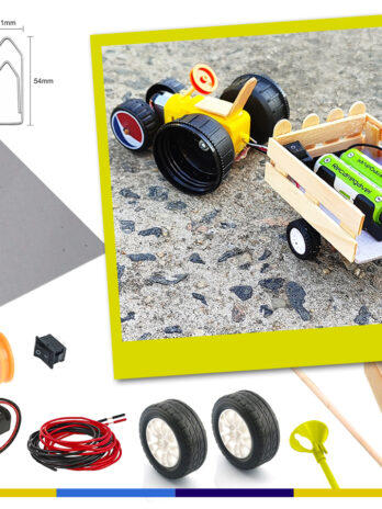 Kit Trator com Carretinha DIY